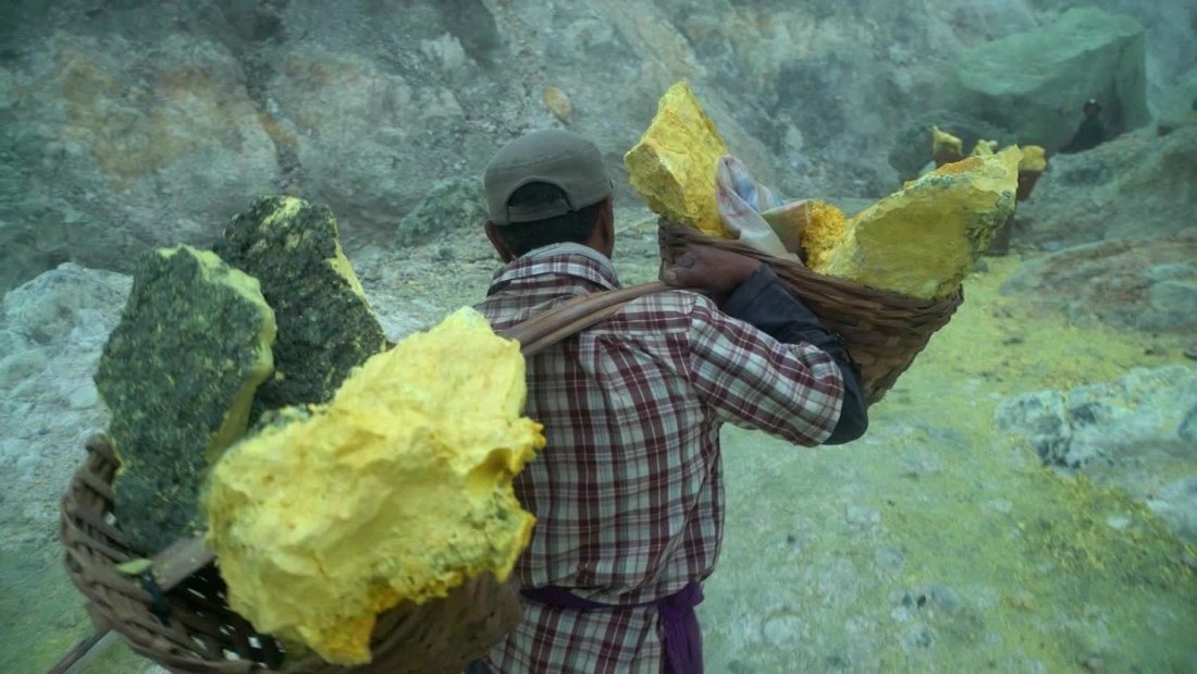 nui lua Ijen,  tho mo,  Indonesia,  luu huynh, anh 6