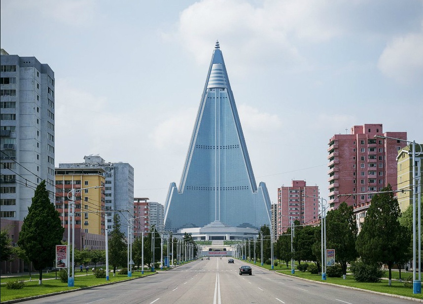 kien truc la mat o Trieu Tien anh 5