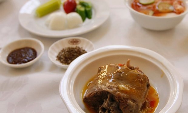 Trieu Tien keu goi dan an thit cho anh 1