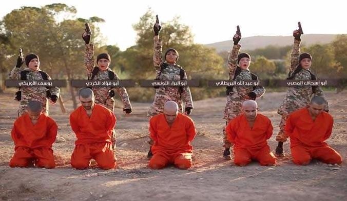 IS tung video binh si nhi hanh quyet tu nhan nguoi Kurd hinh anh