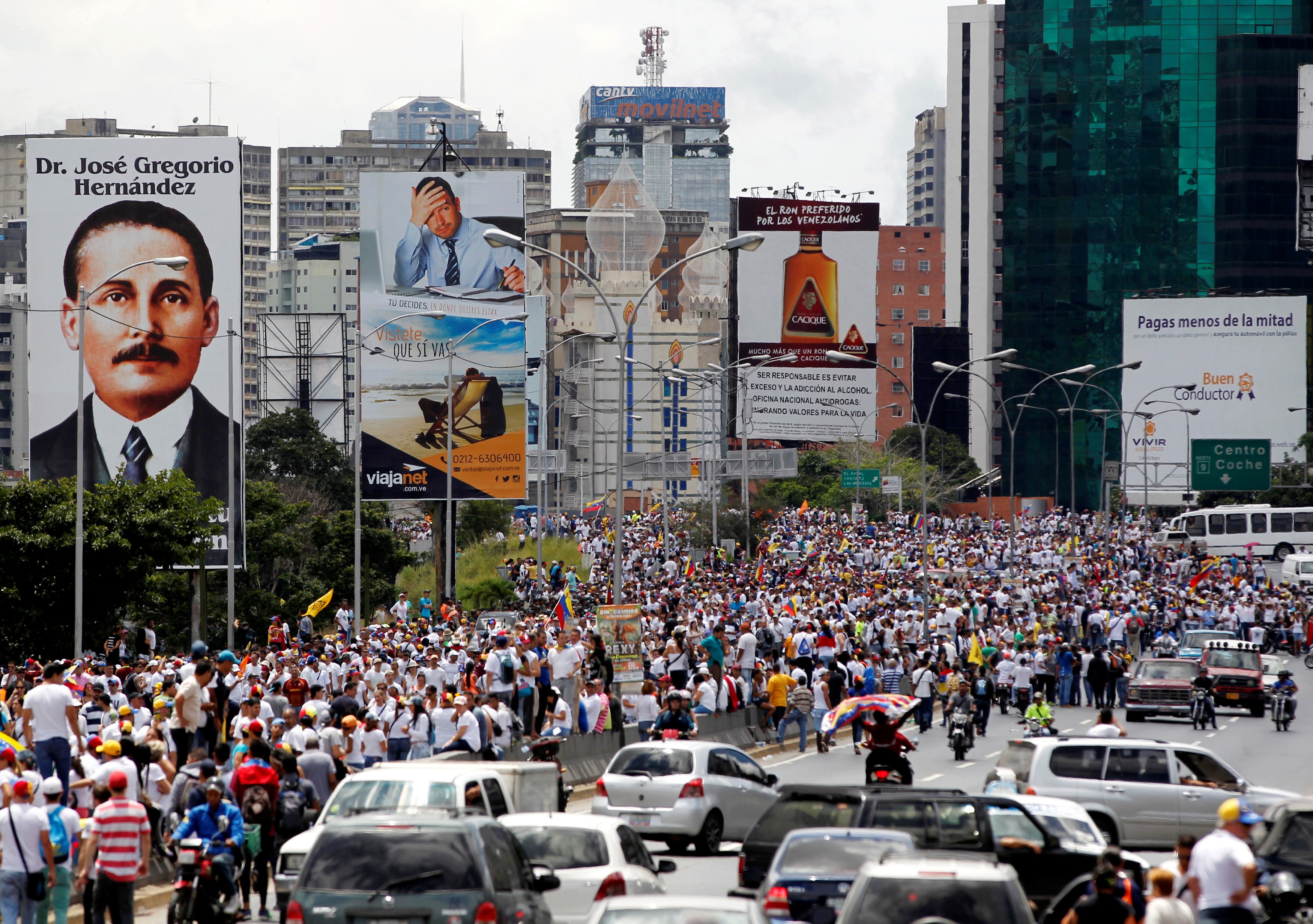 bieu tinh o Venezuela anh 8