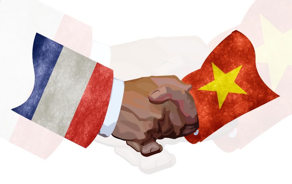 Nhung cot moc trong quan he Doi tac toan dien Viet - Phap hinh anh