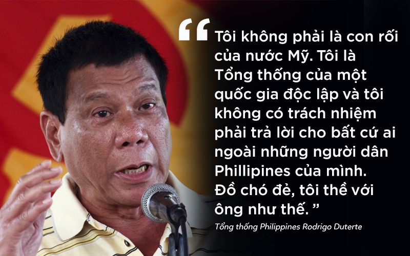 phát ngôn gây sốc của tổng thống Philippines ảnh 1 phat ngon gay soc cua tong thong Philippines anh 1