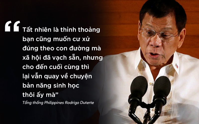 phát ngôn gây sốc của tổng thống Philippines ảnh 5 phat ngon gay soc cua tong thong Philippines anh 5