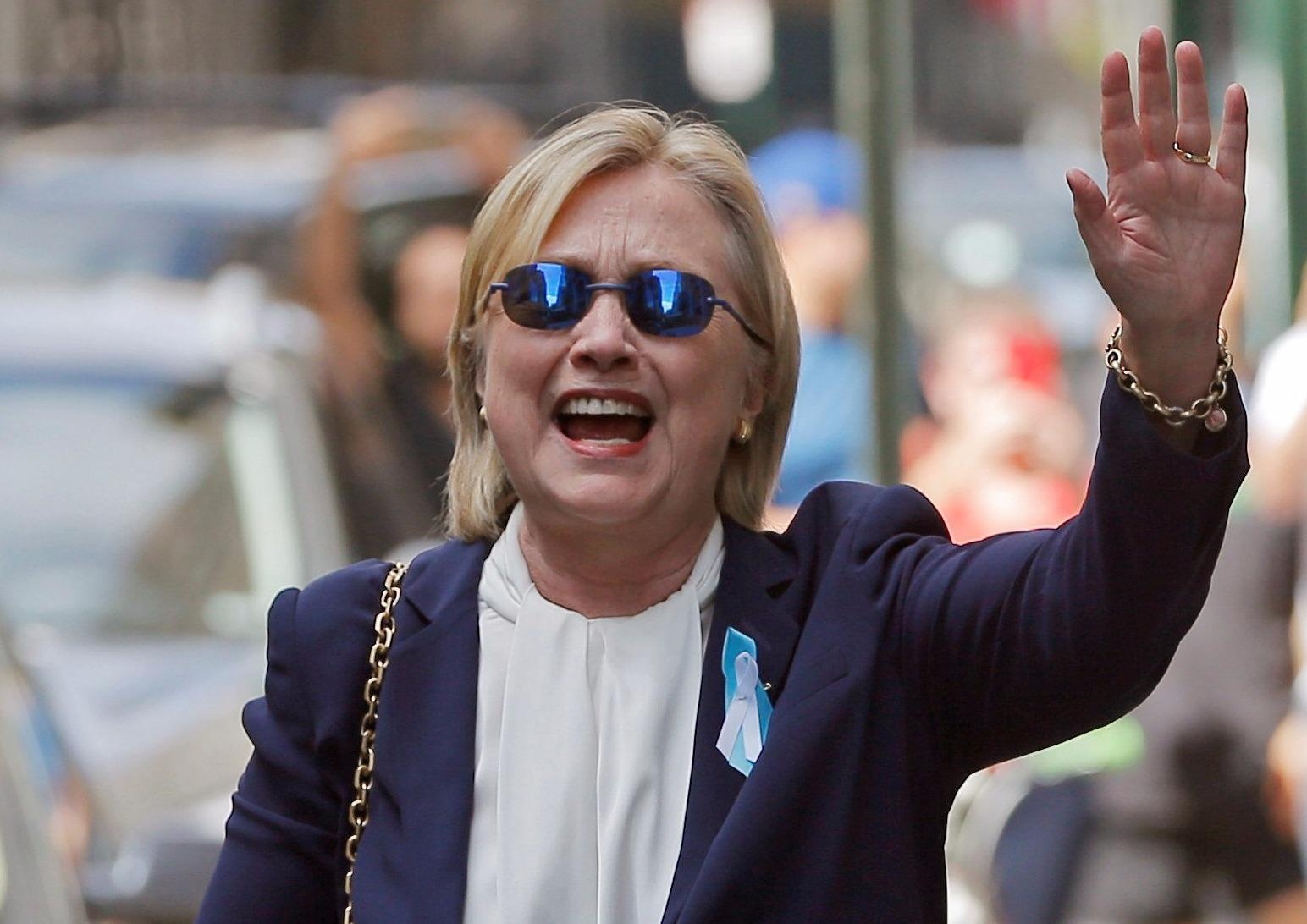 Ba Clinton lan dau chia se ve su co ngat xiu trong le 11/9 hinh anh