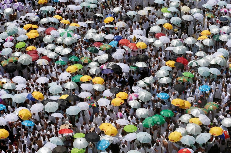 Tín đồ Hồi giáo chen chúc trong lễ hành hương Hajj ảnh 5 Tin do Hoi giao chen chuc trong le hanh huong Hajj anh 5