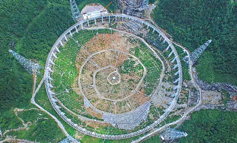 Kinh thien van lon nhat the gioi tim nguoi ngoai hanh tinh hinh anh