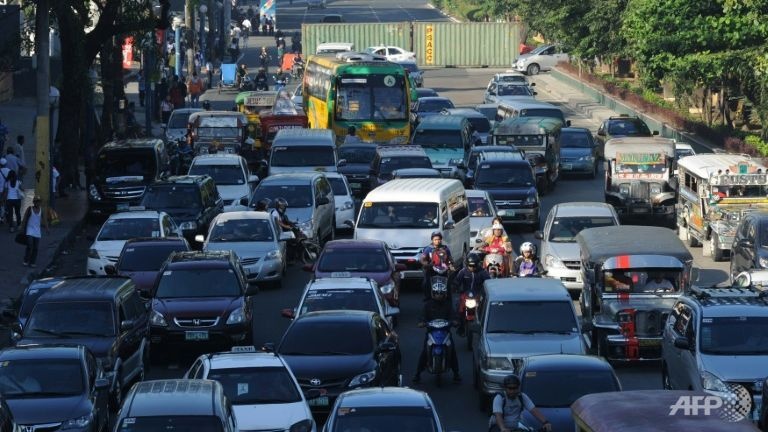 Nan ket xe tai chau A anh 1