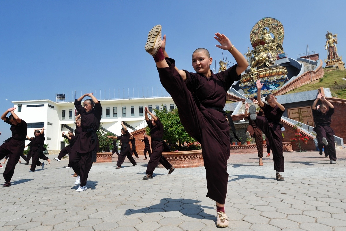 ni su kung fu o Nepal anh 3