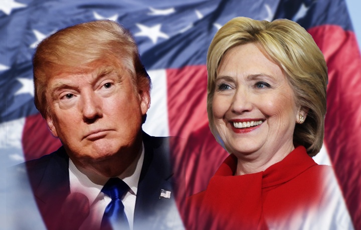 Clinton va Trump sam vai nao trong cuoc tranh luan dau tien hinh anh