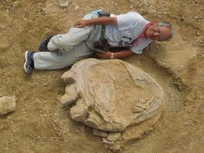 Phat hien dau chan khung long khong lo tai Mong Co hinh anh