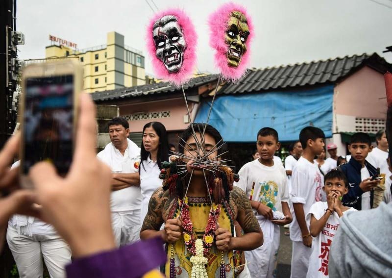 Rung ron le hoi an chay o Thai Lan anh 8