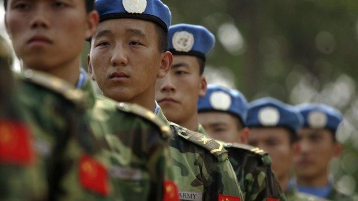 TQ bac tin luc luong gin giu hoa binh o Nam Sudan roi vi tri hinh anh
