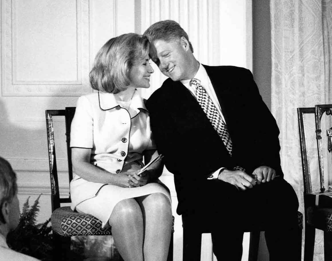 Hon nhan song gio hon 4 thap ky cua vo chong Clinton hinh anh