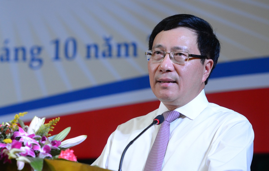 Pho thu tuong Pham Binh Minh du khai giang HV Ngoai giao hinh anh