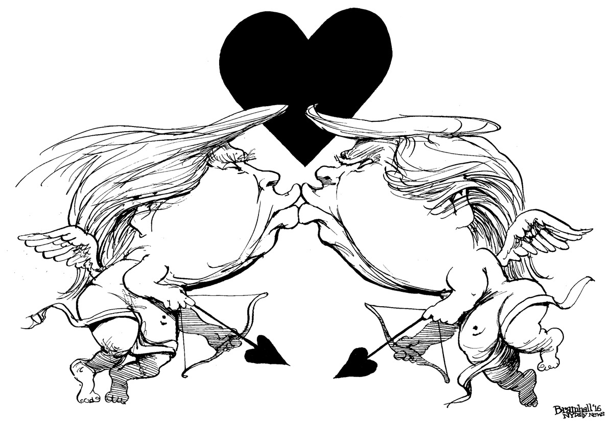 Trump dai phau de 'ra dang tong thong' trong tranh biem hoa hinh anh