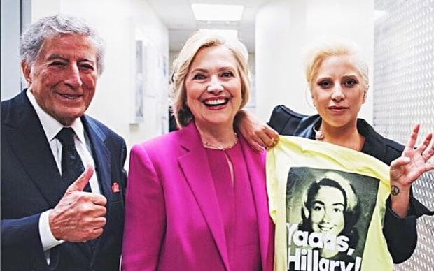 Hollywood ung ho Clinton, quay lung voi Trump hinh anh