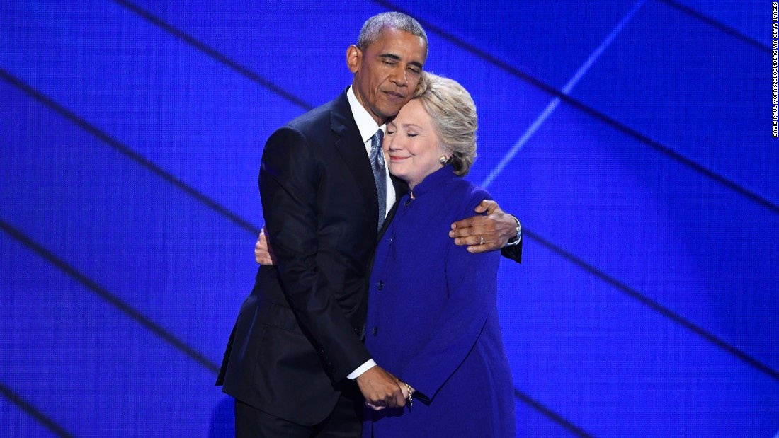 ông bà Obama ủng hộ Hillary Clinton ảnh 1 ong ba Obama ung ho Hillary Clinton anh 1