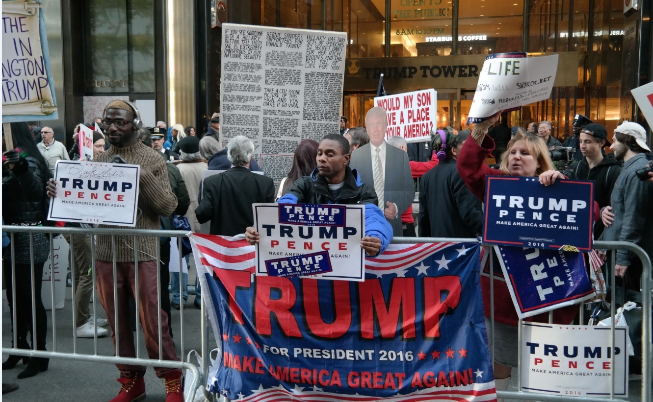 người mỹ bỏ phiếu cho ông Trump ảnh 2 nguoi my bo phieu cho ong Trump anh 2