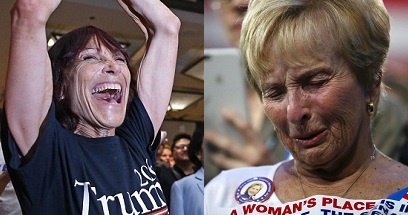 Ke khoc nguoi cuoi don tong thong moi cua My hinh anh