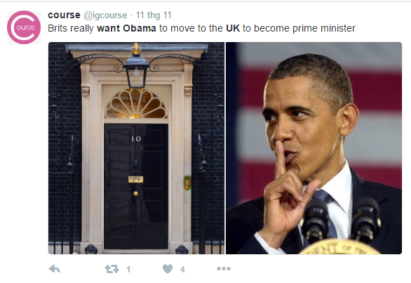 Dan Anh 'moi' Obama ve lam thu tuong tren Twitter hinh anh