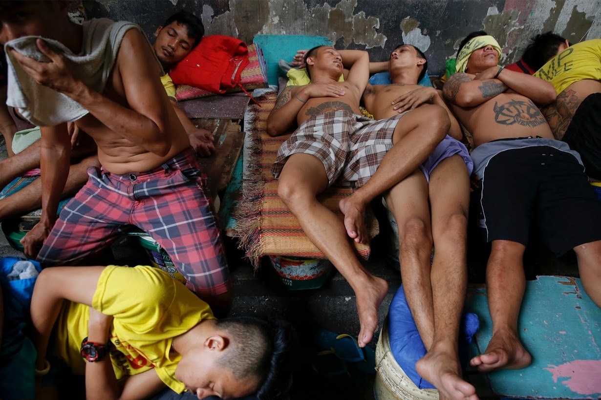 Cuộc sống trong trại giam ở Philippines ảnh 3 Cuoc song trong trai giam o Philippines anh 3