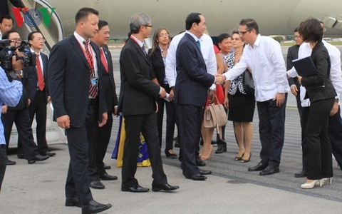 Chu tich nuoc Tran Dai Quang tham Cuba anh 2