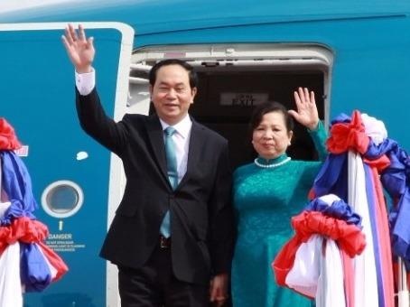 Chu tich nuoc Tran Dai Quang hoi kien Lanh tu Fidel Castro hinh anh