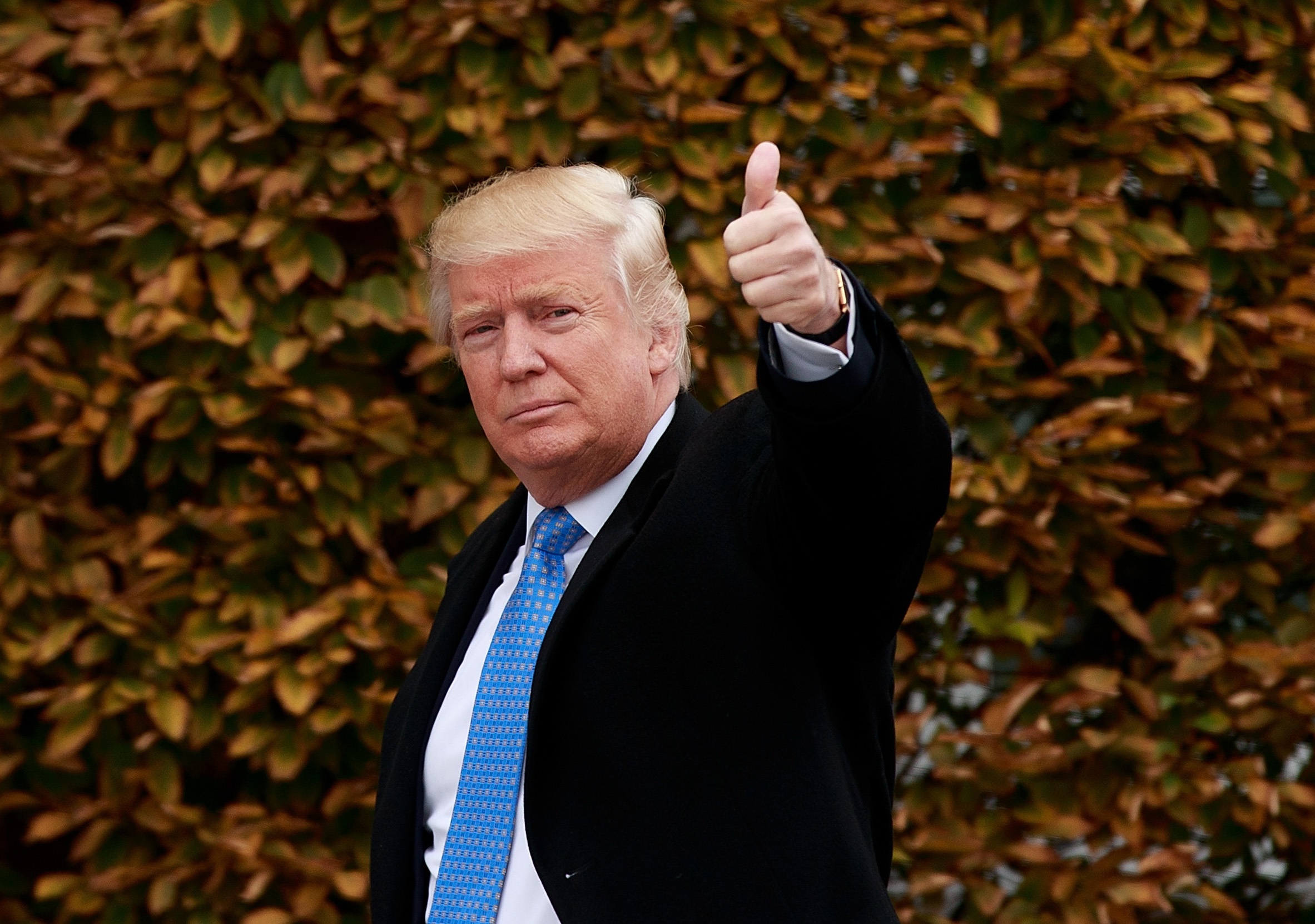 Ong Trump quyet dinh khong truy to ba Clinton hinh anh