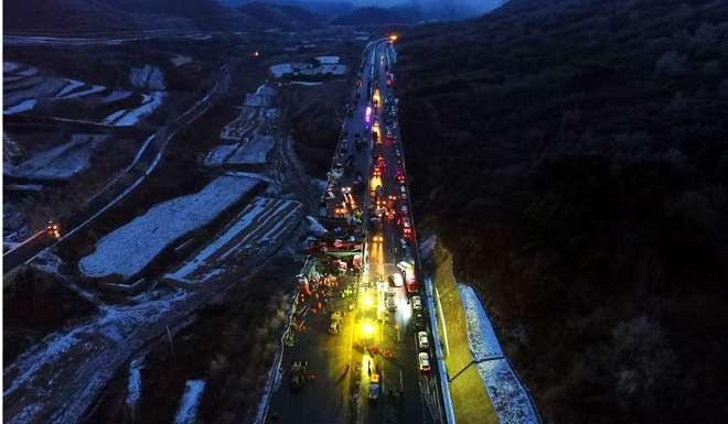 Tai nan lien hoan 56 oto o Trung Quoc anh 9