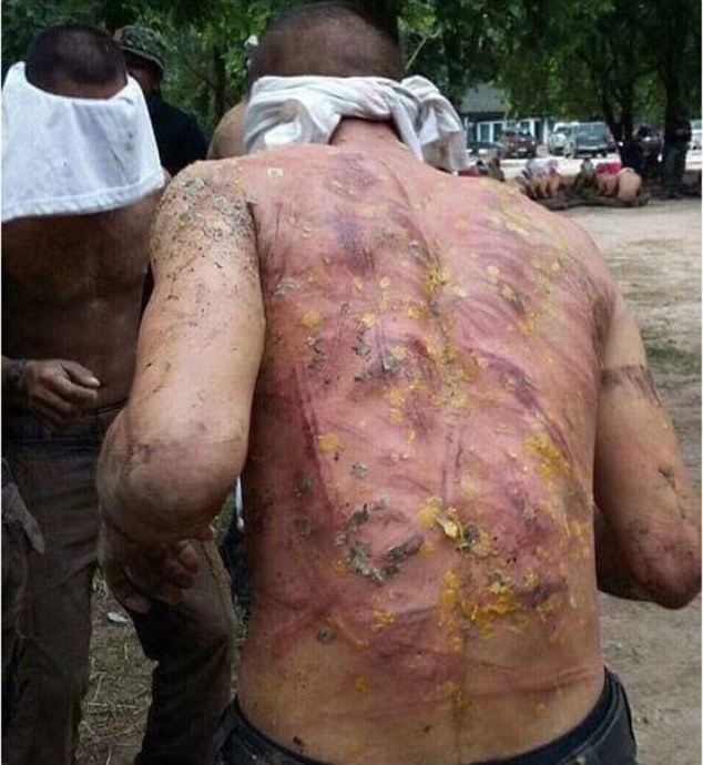 Lính trẻ Thái Lan bị đánh dã man ảnh 1 Linh tre Thai Lan bi danh da man anh 1