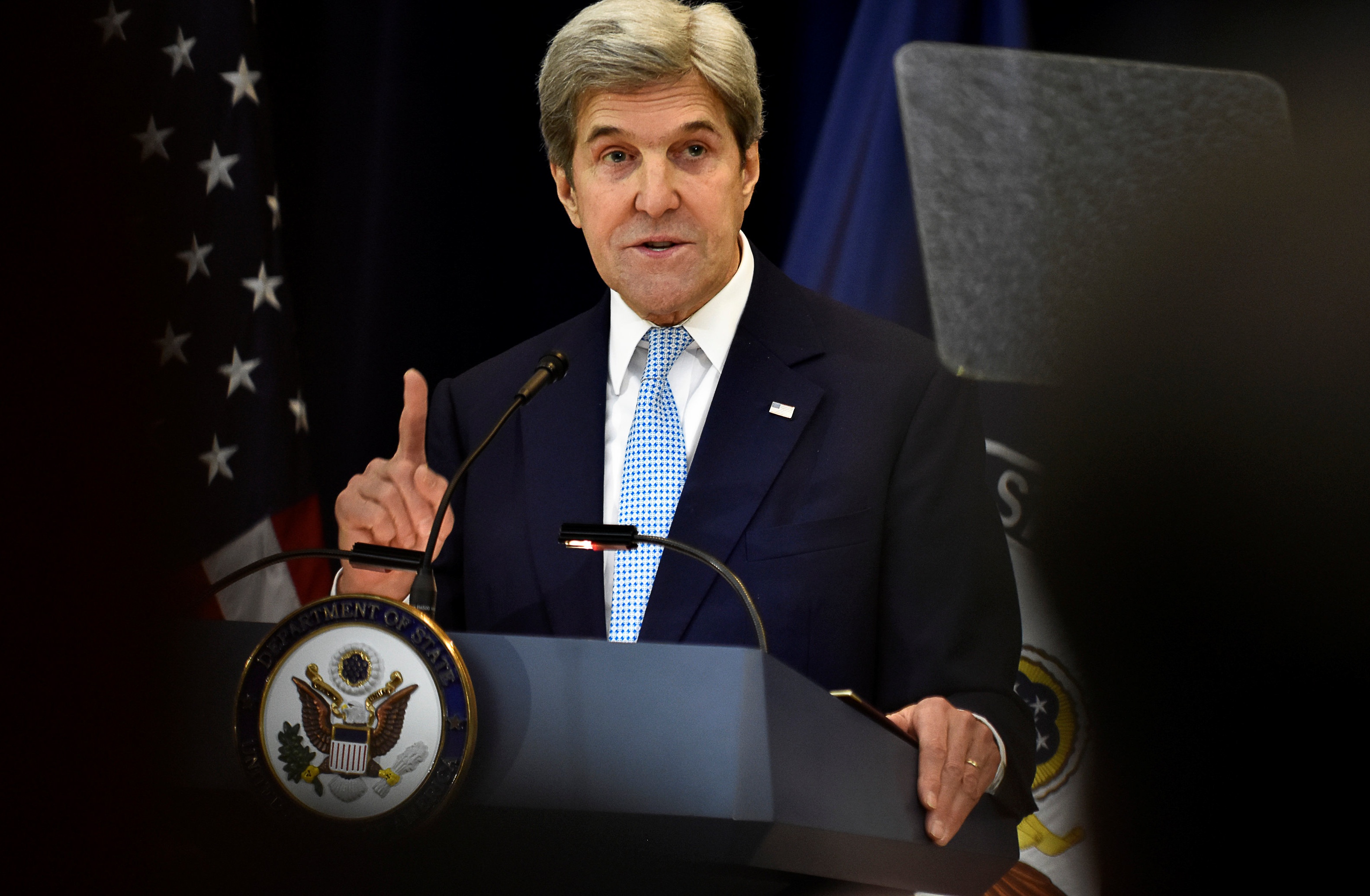 Kerry chi trich du doi Israel ve cac khu dinh cu hinh anh