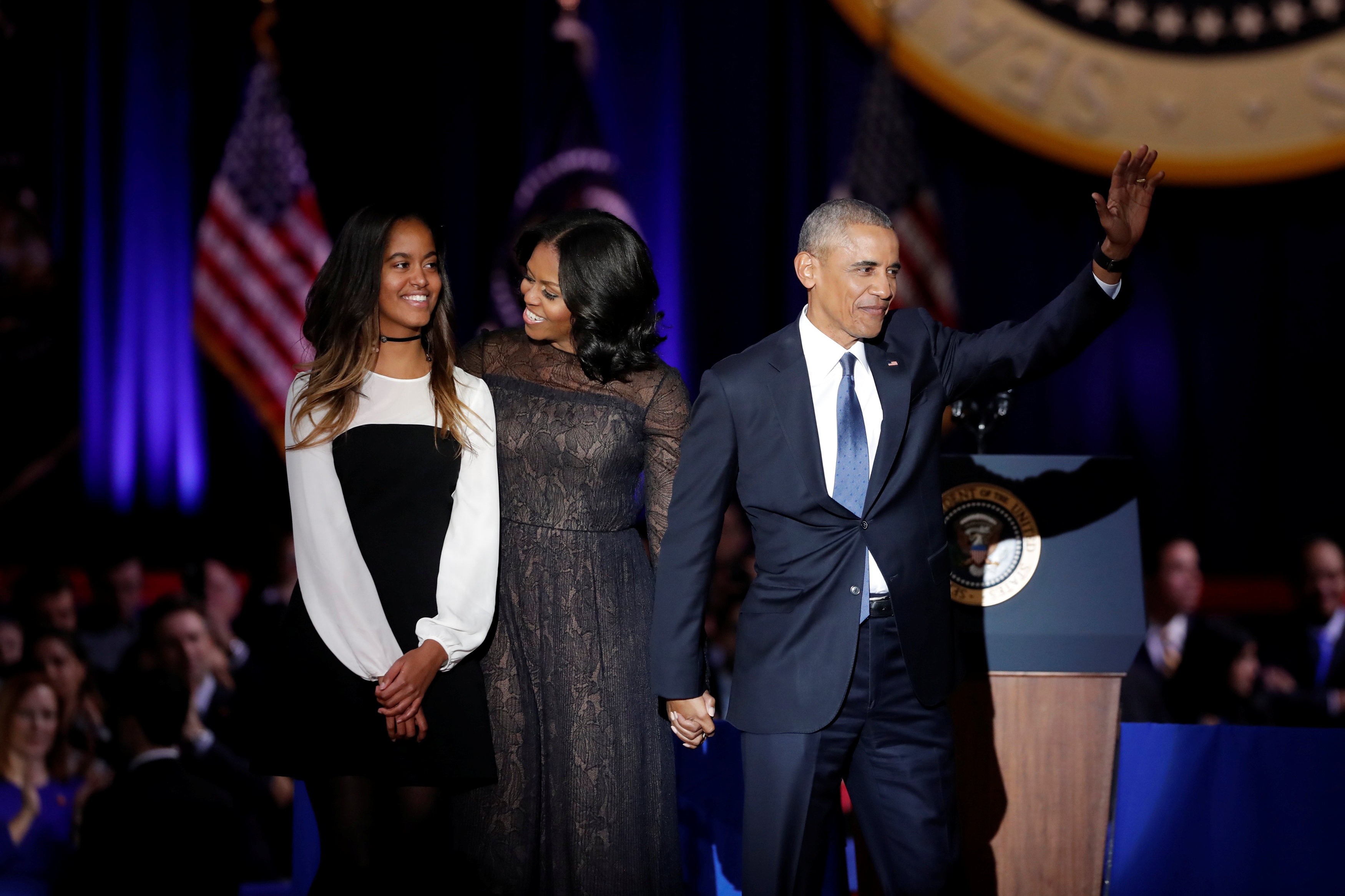 Buoi chia tay xuc dong cua Tong thong Obama tai Chicago hinh anh