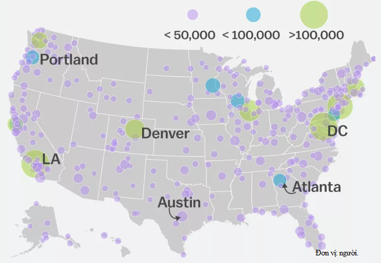 biểu tình chống Trump có thể lớn nhất lịch sử Mỹ ảnh 2 bieu tinh chong Trump co the lon nhat lich su My anh 2