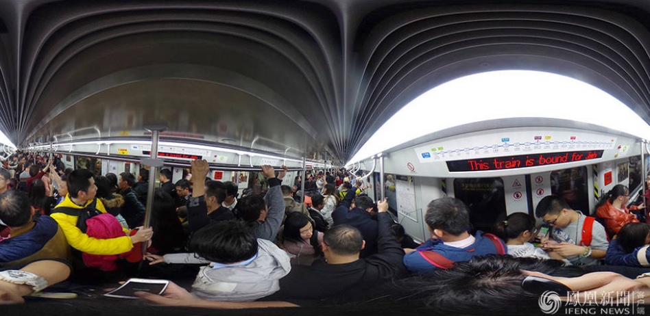 dan Trung Quoc do ve thanh pho sau Tet anh 5