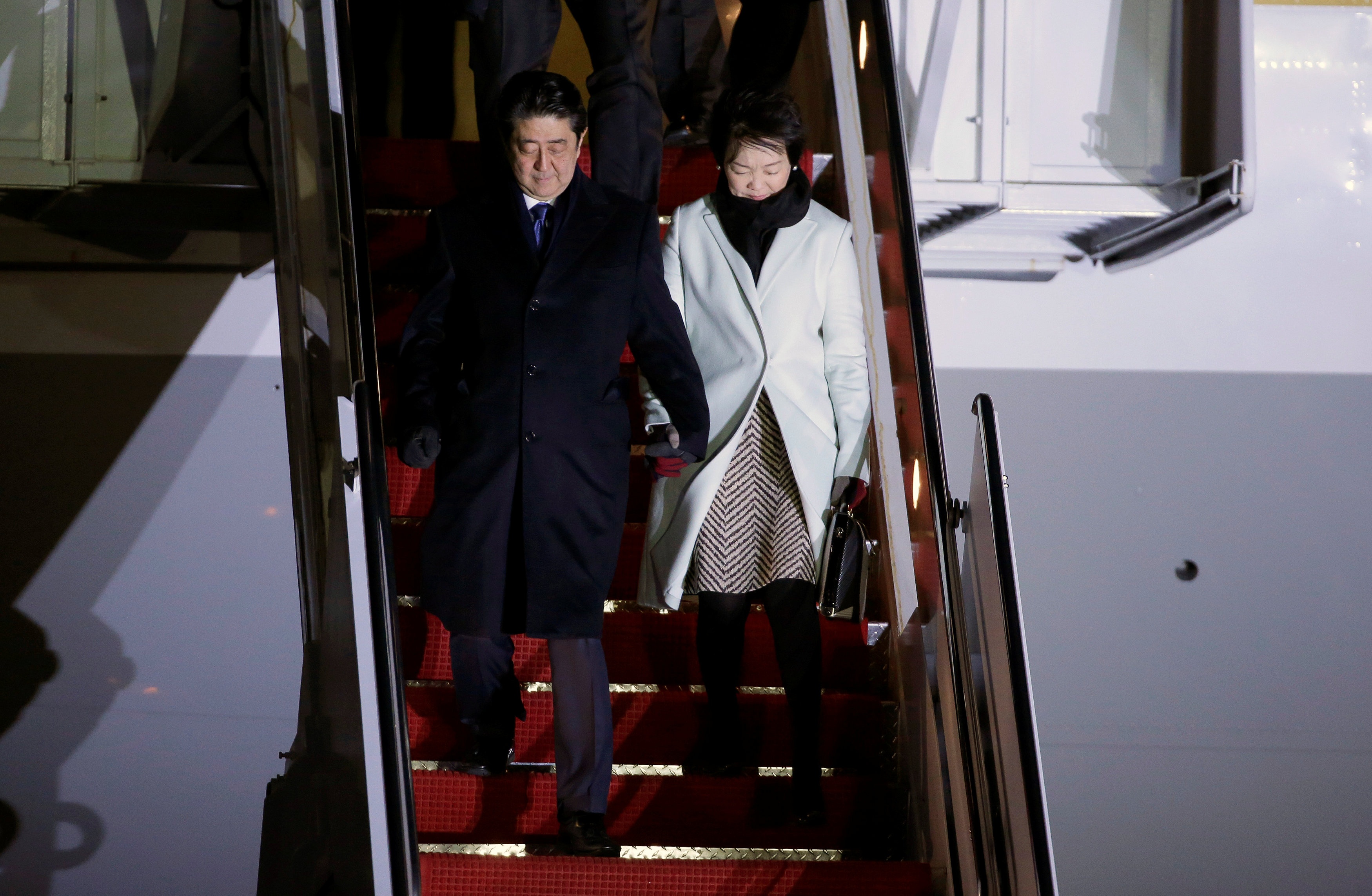 Thu tuong Nhat Ban den My anh 1