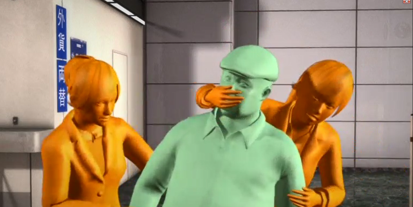 Mo phong gia thiet ong Kim Jong Nam chet o Malaysia hinh anh