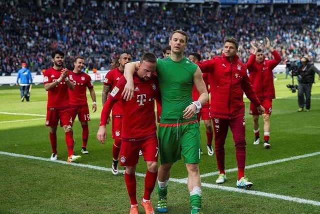 Ban ket Champions League Atletico Madrid - Bayern Munich anh 2