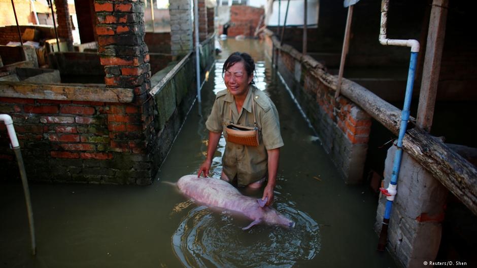 Mưa lũ kỷ lục ở Trung Quốc ảnh 1 Mua lu ky luc o Trung Quoc anh 1