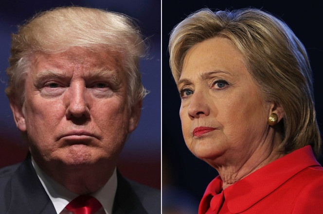 Donald Trump tu chui dau vao bay cua ba Clinton hinh anh