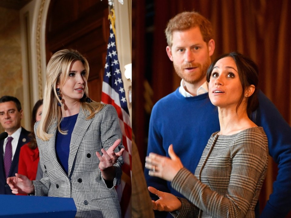 Vo tuong lai cua Hoang tu Harry hoc hoi thoi trang tu Ivanka Trump? hinh anh