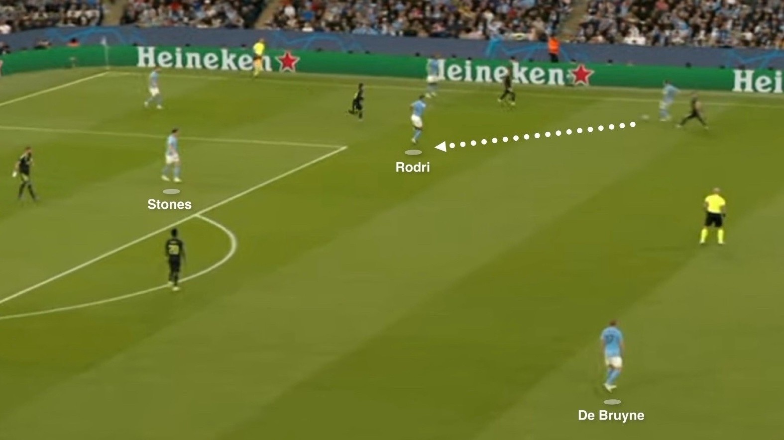 Pep da dung ve Rodri anh 2