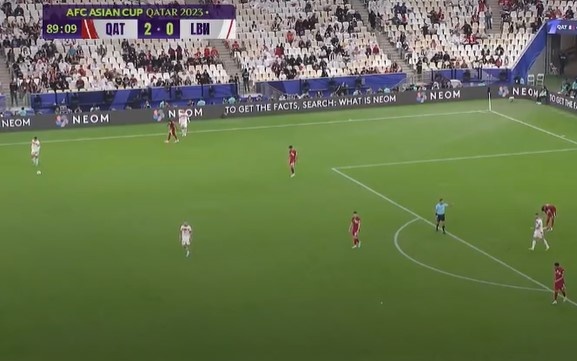 Qatar vs Lebanon anh 1