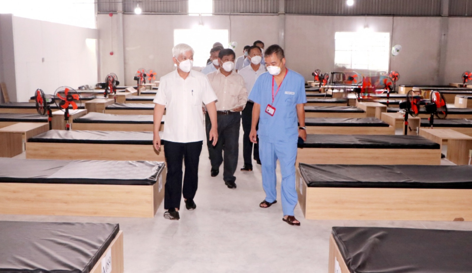 Binh Duong dua khu dieu tri Covid-19,  khu dieu tri covid-19 Bau Bang,  di vao hoat dong anh 1