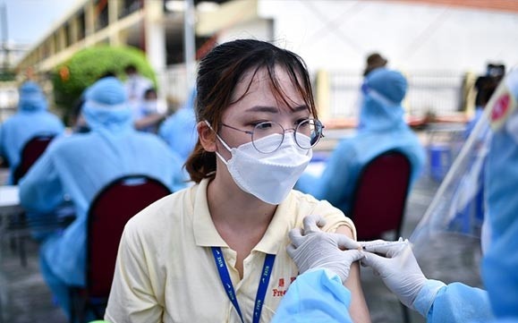 Binh Duong phan vung xanh - do de chong dich hinh anh