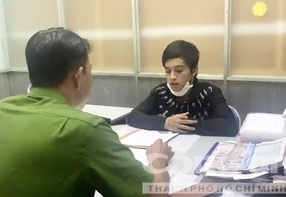 Bat nghi pham cuop tai san cua tai xe taxi o TP.HCM hinh anh