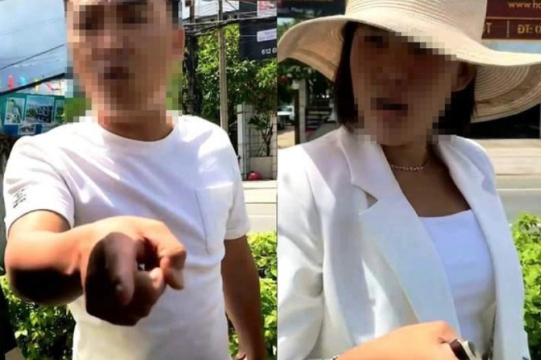 Xu phat tai xe cam rua doa chem nguoi tren quoc lo hinh anh