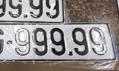 Cong an Dong Thap: '4 bien xe sieu dep duoc bam dung quy trinh' hinh anh