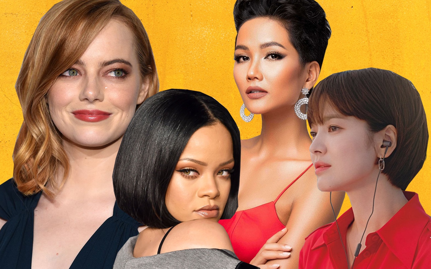 Tham khao kieu toc ngan dep cua sao nu trong nuoc va quoc te hinh anh