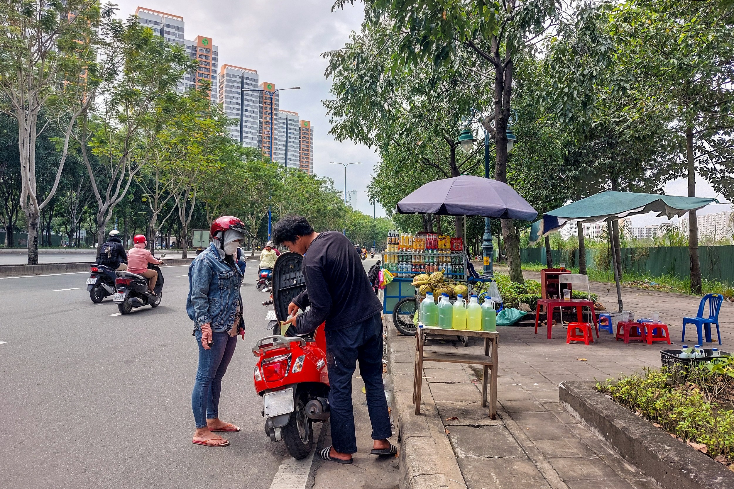 het xang o TP.HCM anh 1